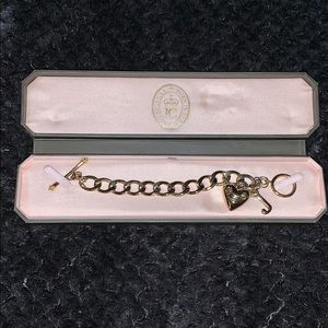 Juicy Couture gold starter bracelet